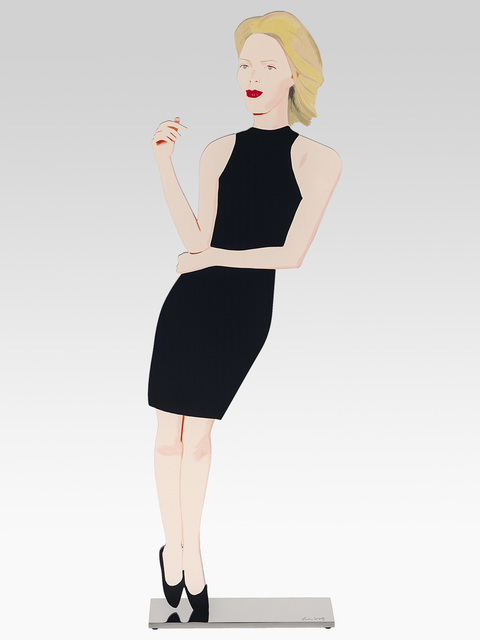 Alex Katz, ‘Black dress 8 (Ruth)’, 2018, Opera Gallery