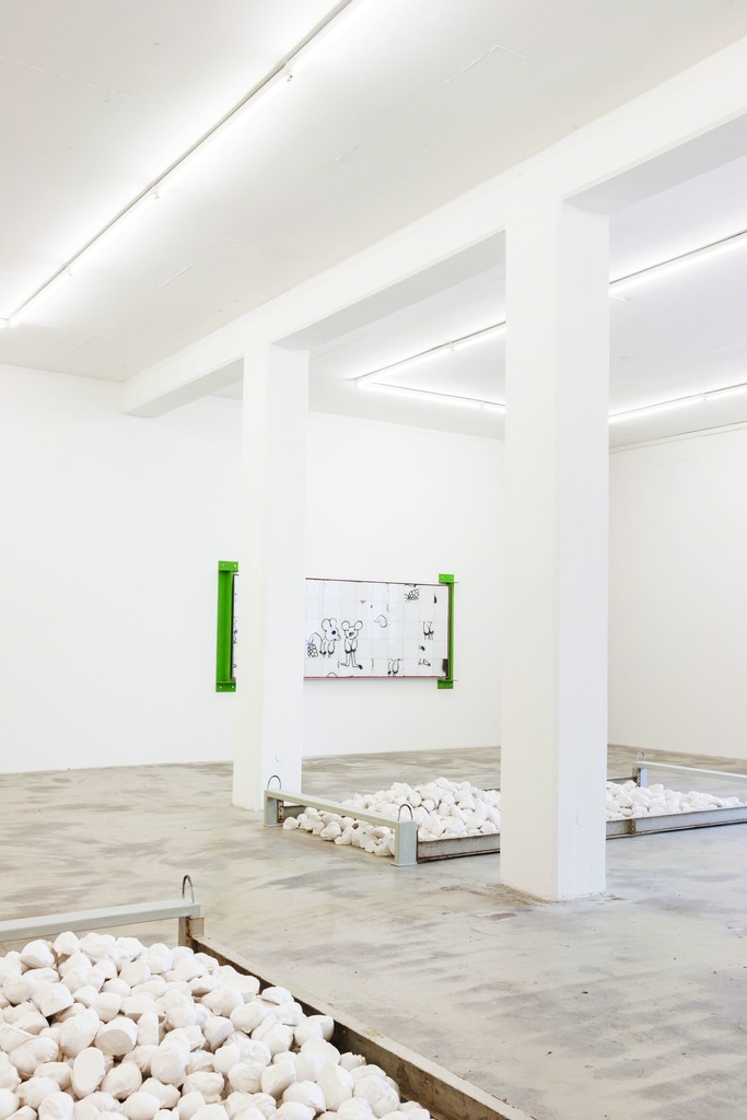 exhibition view 'two thousand profiles', Klemm's, Berlin 2015 exhibition view 'two thousand profiles', Klemm's, Berlin 2015