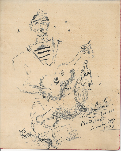 Salvador Dalí, ‘A la Meva Cosina Montserrat’, 1928, HG Contemporary