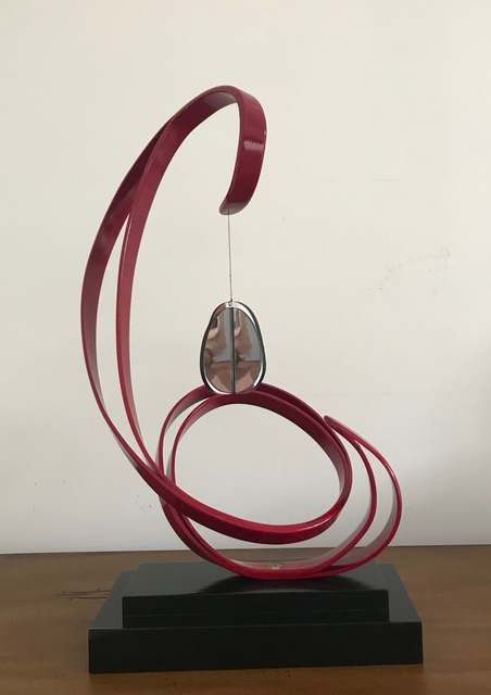 Darlene Davis, ‘Happiness’, Sculpture, Maple stained red dye, Zenith Gallery