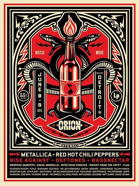 Shepard Fairey (OBEY), ‘Orion Festival’, 2013, AYNAC Gallery