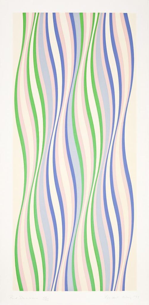 Bridget Riley - Red Dominance