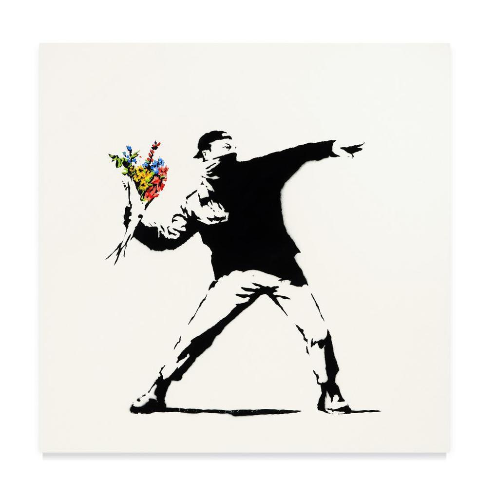 Banksy - Love is in the Air