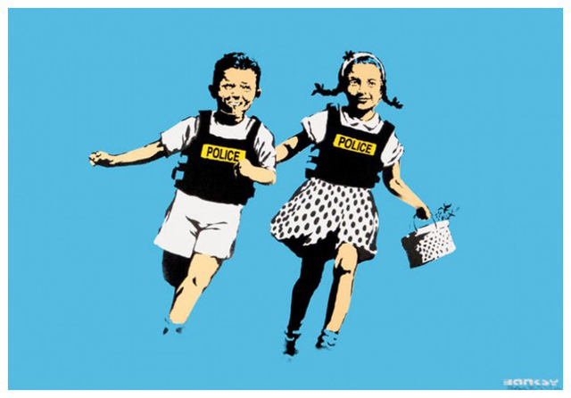Banksy, ‘Jack and Jill’, 2005, IFAC Arts