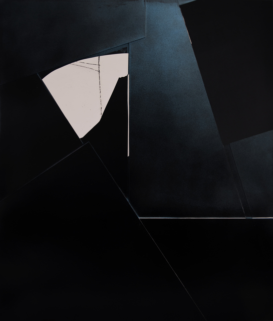 Natalia Zaluska, ‘Untitled’, 2016, Painting, Mixed media and collage on canvas, Galerie Klüser
