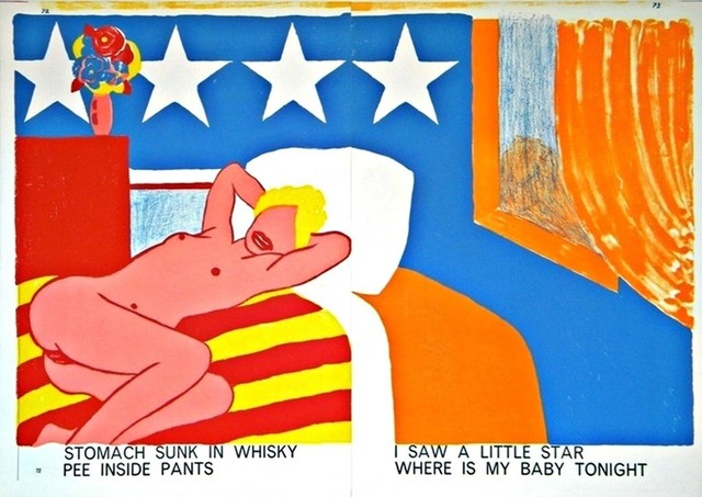 Tom Wesselmann, ‘UNTITLED (from One Cent Life Portfolio)’, 1964, Print, Lithograph in colors on two sheets of wove paper that join together, as issued, Alpha 137 Gallery Gallery Auction