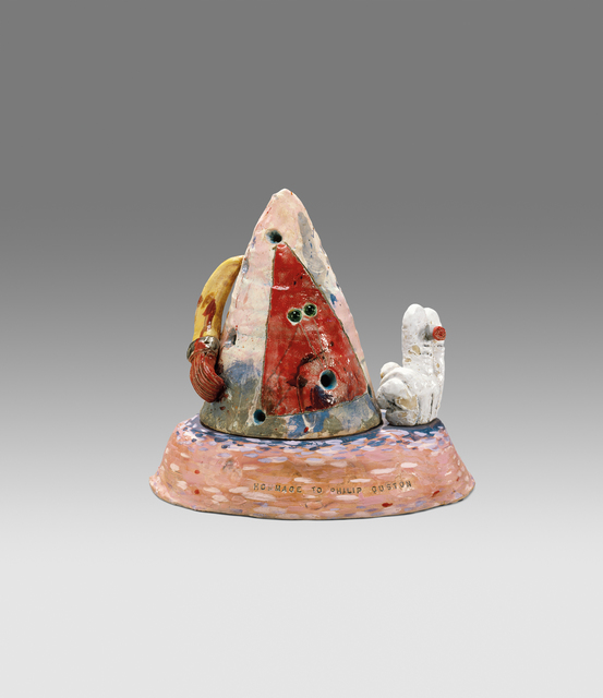 Robert Arneson, ‘Homage to Philip Guston’, 1981, Sculpture, Glaze on ceramic, Anderson Collection at Stanford University