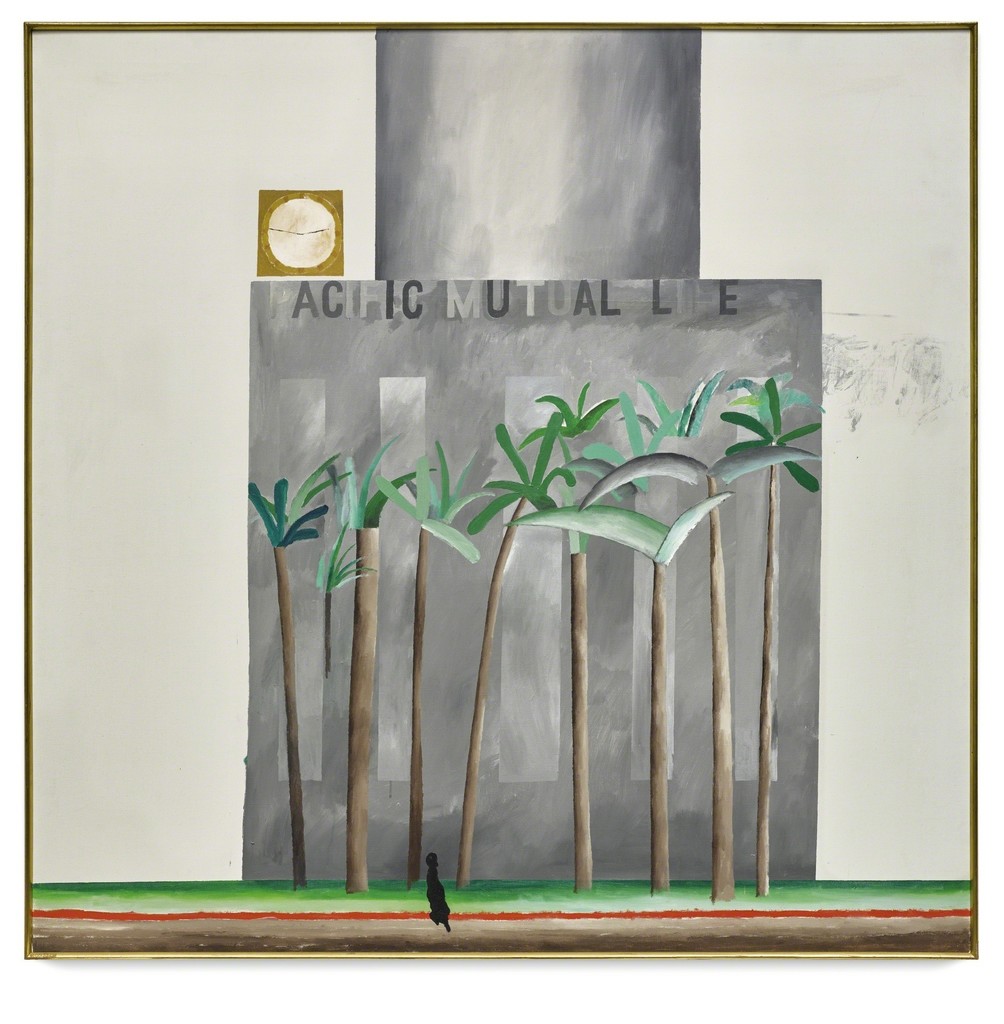 David Hockney - In Front of House Looking West