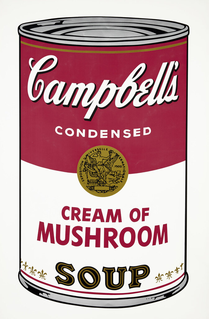 Andy Warhol - Cream of Mushroom, from Campbell's Soup I (F. & S. 53)