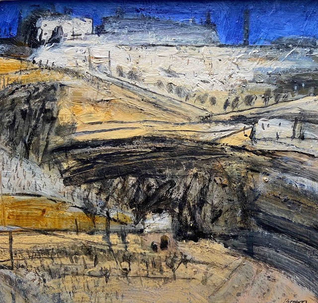 John Brown, ‘Montalcino ’, ca. 2018, Painting, Acrylic, Tatha Gallery
