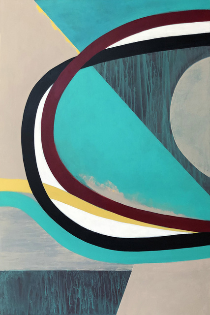 Liane Ricci, ‘Early Apex’, 2019, Painting, Acrylic on wood panel, Susan Eley Fine Art