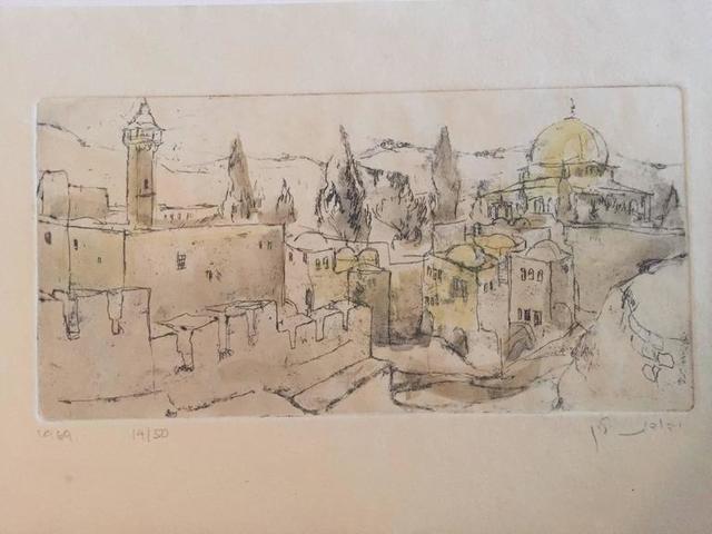 Judith Yellin Ginat, ‘City of Jerusalem’, 20th Century, Lions Gallery