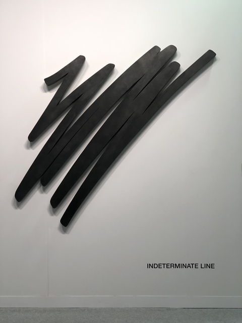 Bernar Venet, ‘Indeterminate Line’, 1984, de Sarthe Gallery
