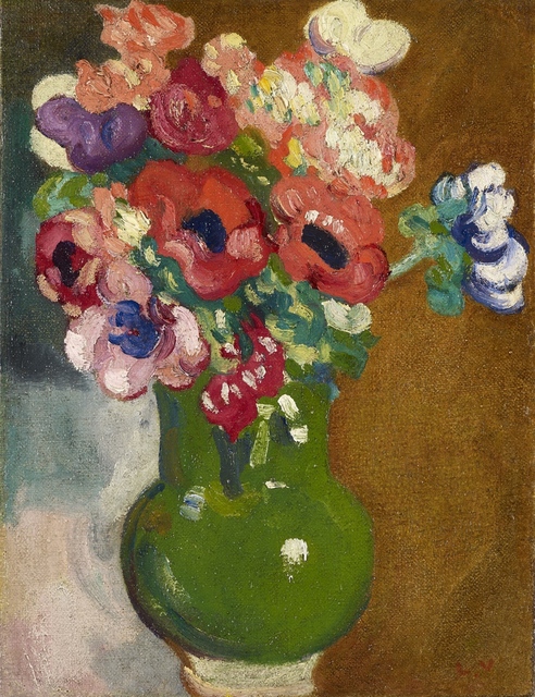 Louis Valtat, ‘Vase d'anémones’, 1913, Stoppenbach & Delestre
