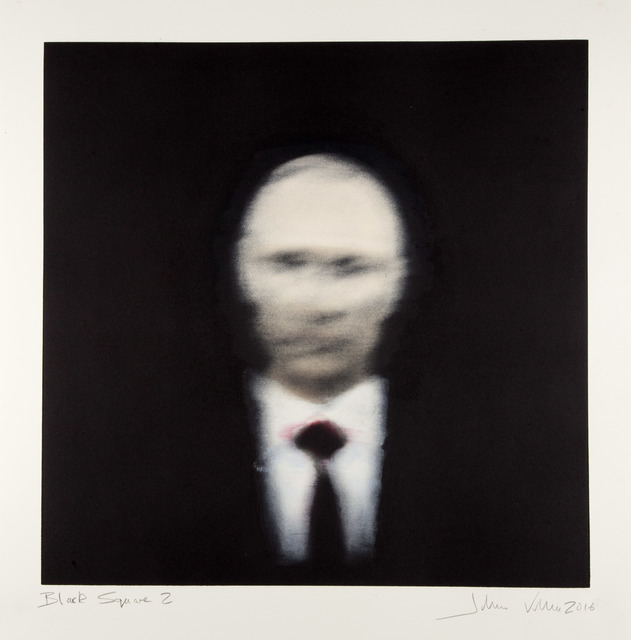 John Keane, ‘Black Square 2’, 2016, Flowers