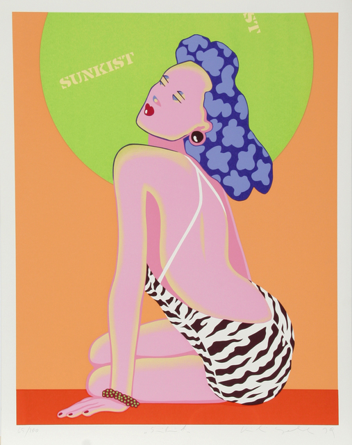 Kiki Kogelnik, ‘Sunkist’, 1981, Print, Serigraph, RoGallery