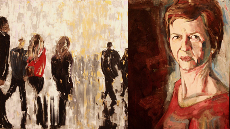 What Is The City But The People? Artwork by Emilie Beadle (Left) and Dave Hardin (Right) What Is The City But The People? Artwork by Emilie Beadle (Left) and Dave Hardin (Right)