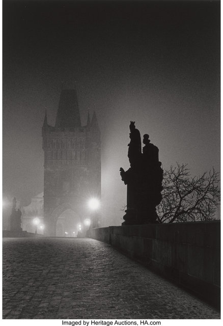 Michael Kenna, ‘Charles Bridge, Study 4, Prague, Czechoslovakia’, 1989, Photography, Gelatin silver, 1990, Heritage Auctions