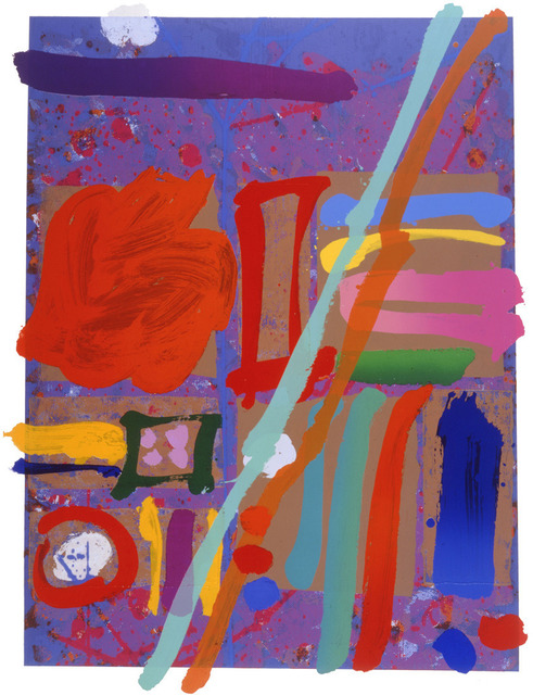 Albert Irvin RA, ‘Kepler I’, 1998, Print, Silkscreen with woodblock, Advanced Graphics London