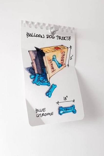 Miles Jaffe, ‘Balloon Dog Treats’, 2020, Sculpture, Mixed media, S16 Gallery