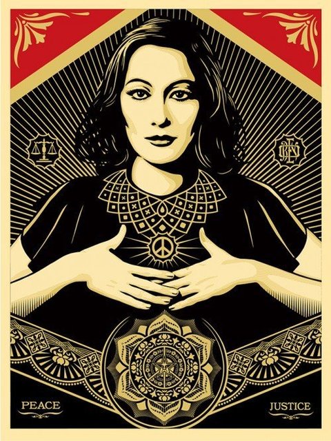 Shepard Fairey, ‘Peace Justice Woman’, 2013, Print, Fine Art Paper, Art276