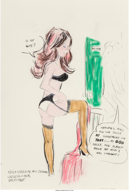 Karen Kilimnik, ‘Is He Gay?’, 1988, Heritage Auctions