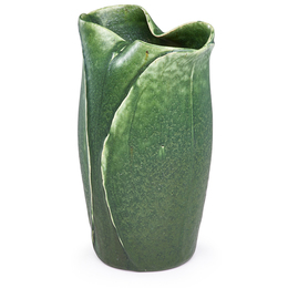 Early Lobed Vase With Buds, Boston, MA