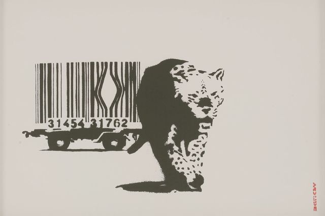 Banksy, ‘Barcode’, Sworders