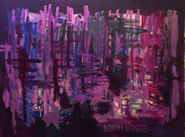 Kottie Paloma, ‘What Lies Behind The Fences ’, 2018, Painting, Acrylic and chalk on canvas, John Wolf Art Advisory & Brokerage