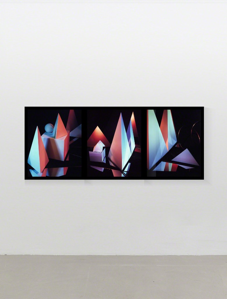 installation view "Triptych I, 1983" installation view "Triptych I, 1983"