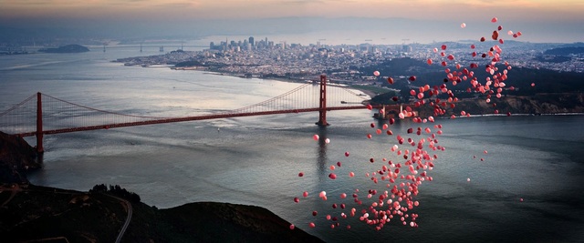 David Drebin, ‘Balloons over San Francisco ’, 2016, Contessa Gallery