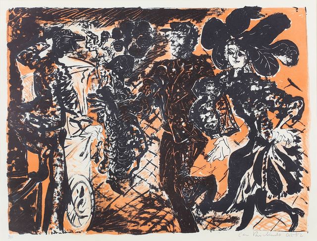 Ceri Richards, ‘East End Celebrations: Costers Dancing ’, Print, Lithograph, Chiswick Auctions