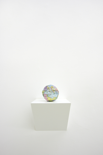 Satoshi Hirose, ‘World map (self portrait)’, 1991, Umberto Di Marino