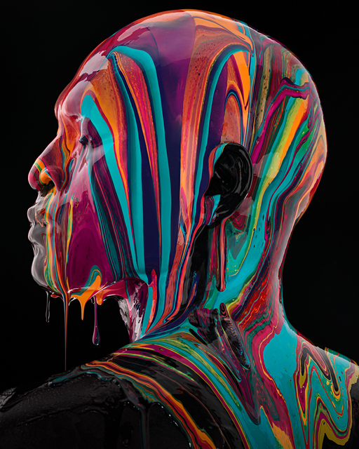 Tim Tadder, ‘Black is a Color - Ali’, 2020, Photography, C-print on metallic paper mounted on acrylic, Avant Gallery