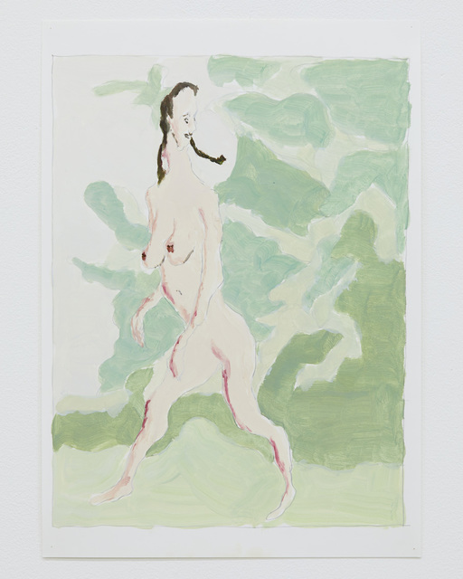 Hiro Kunikawa, ‘Portraits of People in the Distance’, 2016, Drawing, Collage or other Work on Paper, Oil on paper, Tomio Koyama Gallery