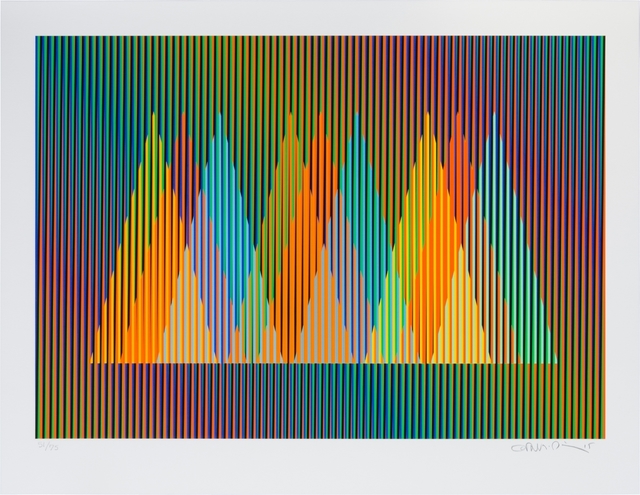 Carlos Cruz-Diez, ‘Serie Cardíaca Triángulo 2’, 2015, Marion Gallery
