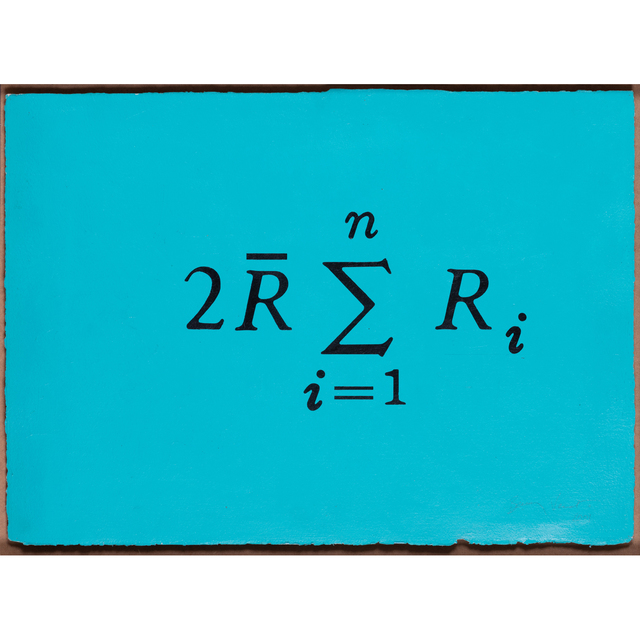 Bernar Venet, ‘Equation’, 2001, PIASA