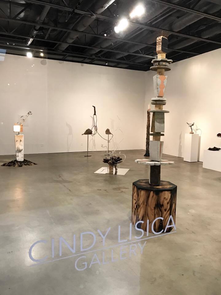 Sculpture exhibition with Anthony Suber and Shang-Yi Hua at Cindy Lisica Gallery Sculpture exhibition with Anthony Suber and Shang-Yi Hua at Cindy Lisica Gallery