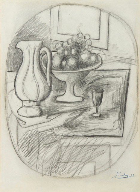 Pablo Picasso, ‘Pot et compotier avec fruits’, 1919, HELENE BAILLY GALLERY