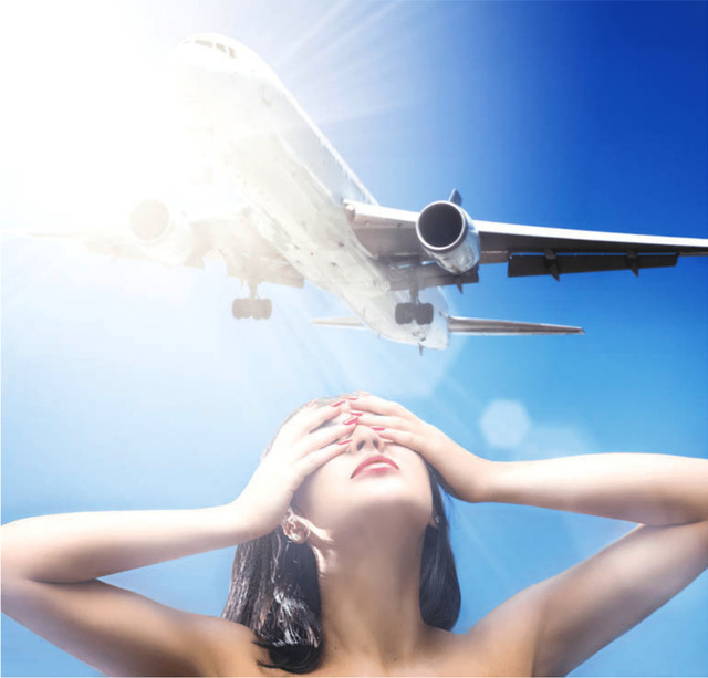 David Drebin, ‘Airplane Lover’, 2019, Photography, Digital C Print, Contessa Gallery