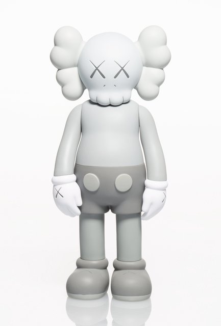 KAWS, ‘Companion (Grey)’, 2016, Sculpture, Painted cast vinyl, Heritage Auctions