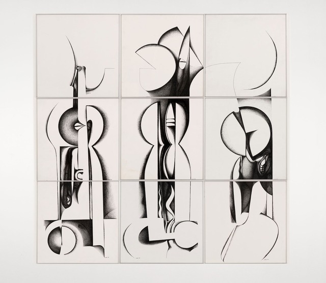 Ibrahim El-Salahi, ‘Calligraphic Forms III’, 1989, Vigo Gallery