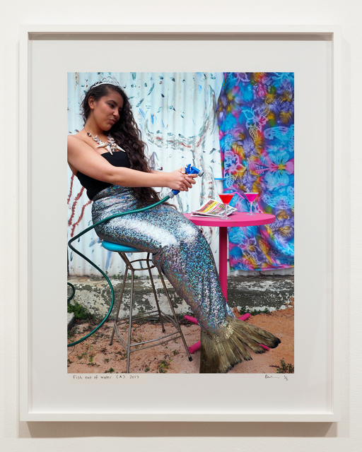 Destiny Deacon, ‘Fish out of Water (A)’, 2017, Photography, Lightjet print, Roslyn Oxley9 Gallery