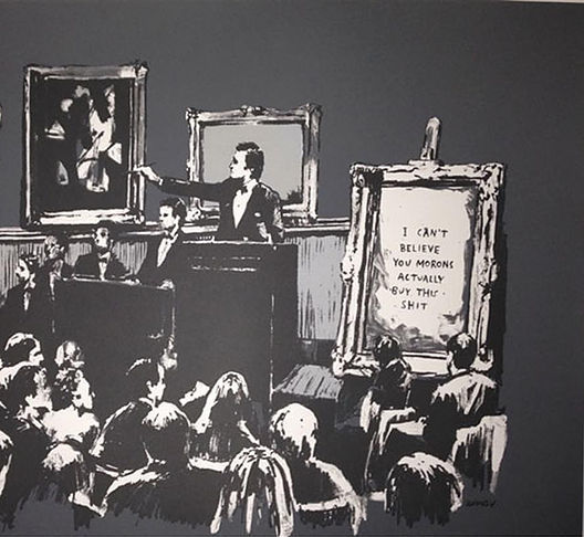 Banksy, ‘Morons’, 2006, Gallery 211