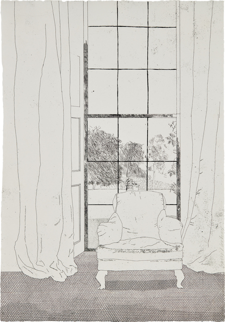 David Hockney, ‘Home, from Illustrations for Six Fairy Tales from the Brothers Grimm’, 1969, Phillips