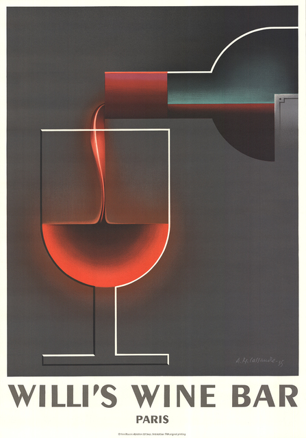 A.M. Cassandre, ‘Willi's Wine Bar’, 1984, ArtWise