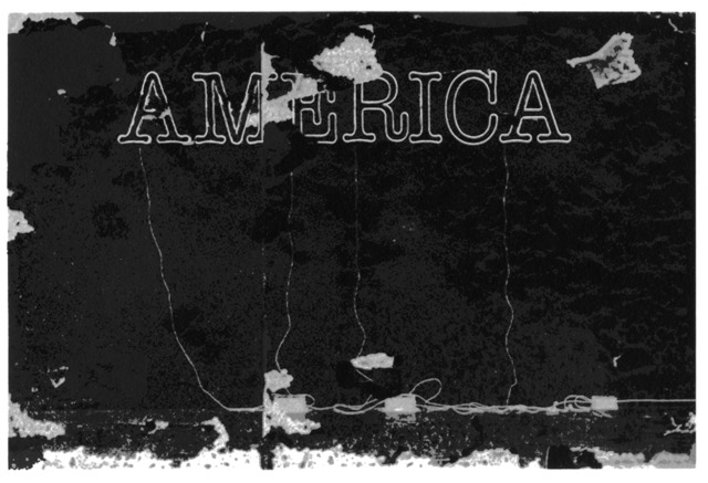 Glenn Ligon, ‘Untitled (America)’, 2015, Print, 5 color screen-print on Coverntry Rag 335gsm, Nottingham Contemporary