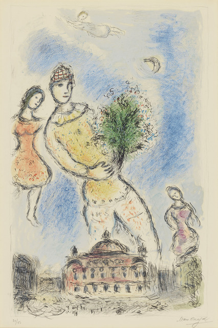 Marc Chagall, ‘Dans Ciel de l'Opera’, 1980, Christie's
