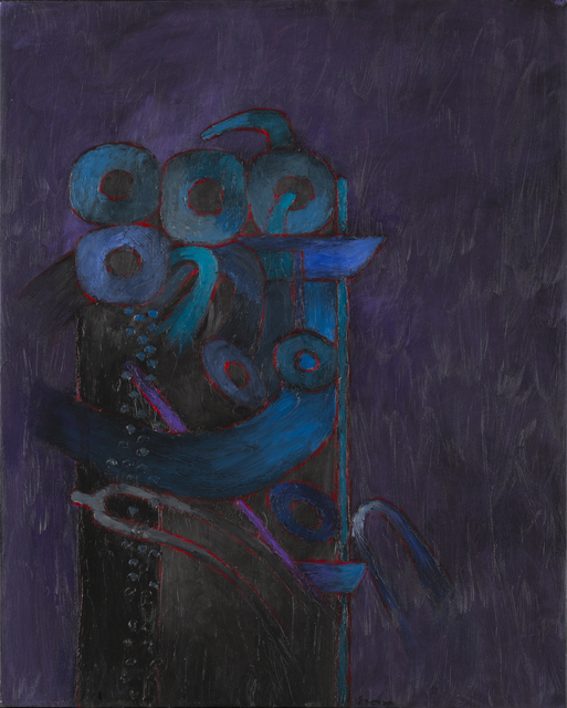 Fernando de Szyszlo, ‘Paracas The Night’, 2015, Painting, Oil on Canvas, Galería Duque Arango