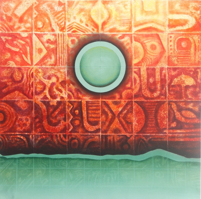 Mahmood Naaz Khan, ‘Untitled ’, 2020, Painting, Acrylic on canvas, Arushi Arts